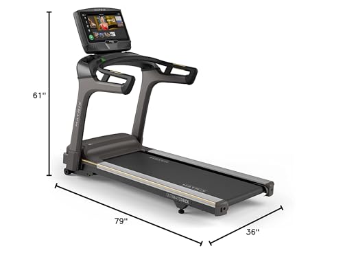 Matrix Fitness T75 Treadmill with XUR Console Black/Yellow
