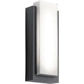 Kichler 49557BKLED Dahlia Outdoor Wall Sconce 2-Light Black