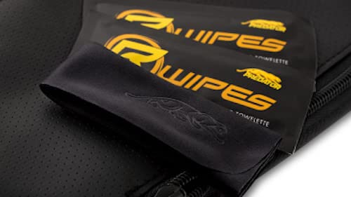 PREDATOR Revo Radial Carbon Fiber Shaft - 12.4mm Low Rise Taper, Soft Case & Wipes Black