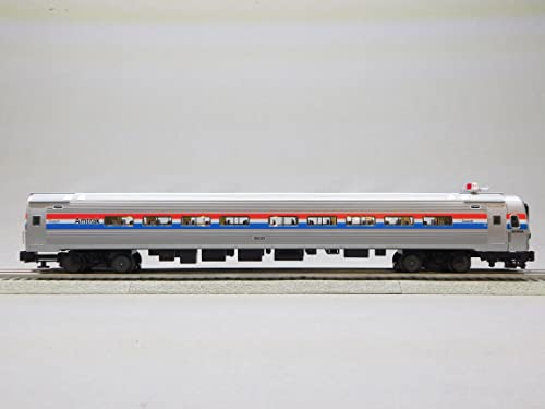 Lionel AMTRAK Amfleet Phase III Passenger Coach/CAB Car 2 Pack O Gauge Silver
