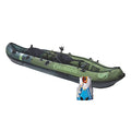Sevylor Colorado 2 Person Inflatable Kayak with Adjustable Seats Green