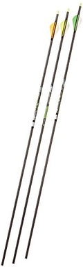 Gold Tip Velocity XT 400 Arrows with 2-Inch Vanes, Black