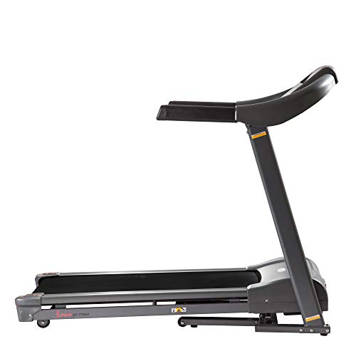 Sunny Health & Fitness T7643 Heavy Duty Walking Treadmill Gray
