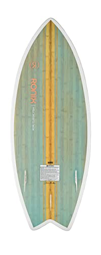 Ronix Women's Koal Classic WakeSurf Fish Sea Glaze/White/Peach