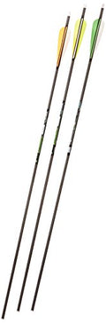 Gold Tip Velocity XT 600 Arrows with 4-Inch Vanes Black 72 Count