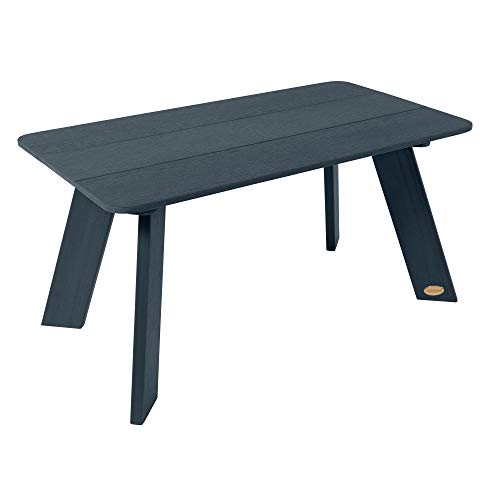 Highwood Italica Modern Adirondack 4pc Patio Set Federal Blue