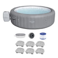 Bestway SaluSpa Grenada AirJet Inflatable Hot Tub Gray
