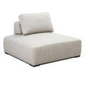 Kosas Home Classic Nico Outdoor Lounge Chair Light Gray