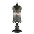 Fine Art Lamps Warwickshire Iron Patina Outdoor Post Light