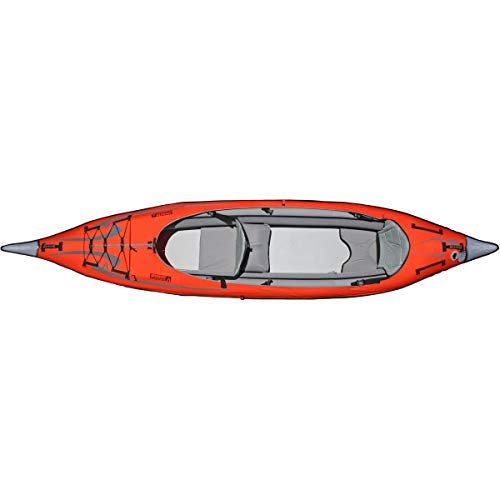 ADVANCED ELEMENTS AE1007-E AdvancedFrame Convertible Elite Inflatable Kayak Red
