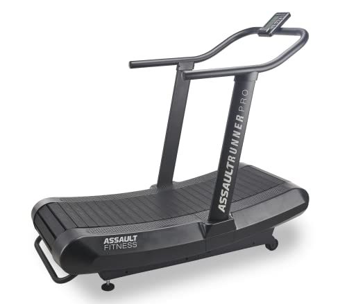 Assault Fitness AssaultRunner Pro, Portable Treadmill Black Frame/Charcoal