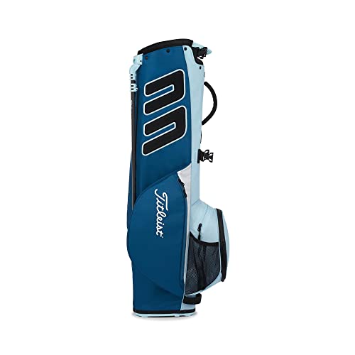 Titleist Golf Players 4 Carbon Stand Bag Lagoon/Sky/White