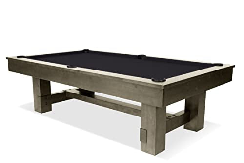Empire USA Plank & Hide - Monroe Billiard Pool Table (8') Charcoal