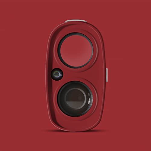 Pinned Golf Prism Slope Rangefinder Red