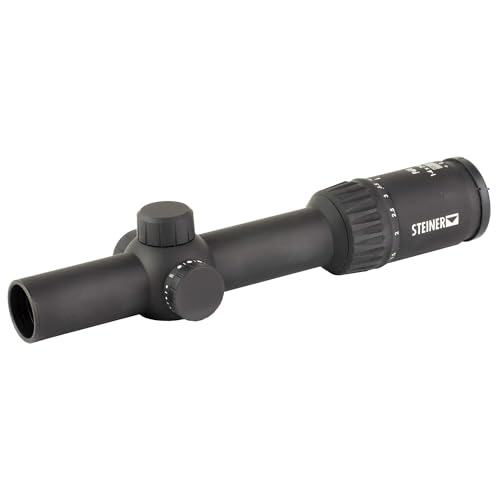 Steiner P3TR P4Xi Riflescope 1X-4X24mm Black