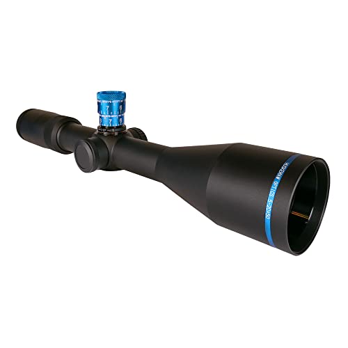 Huskemaw Optics Blue Diamond Series 5-20x50 Fogproof Waterproof Hunting Scope with HuntSmart Reticle Blue