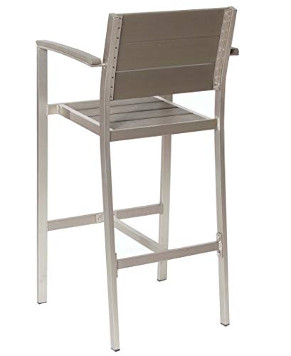 Pangea Home Betty 7 Piece Bar Set Grey