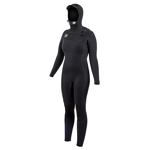 Ride Engine Women's Onsen 5/4/3 Front Zip Hooded Full Wetsuit Size 4