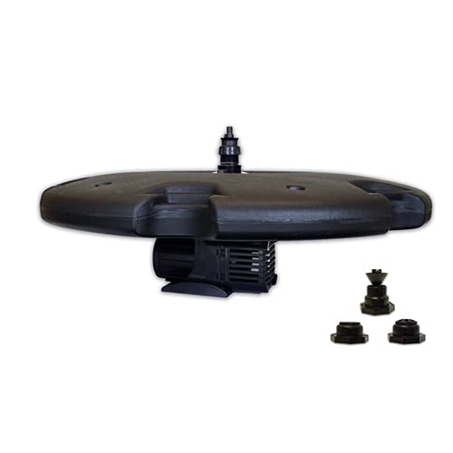 Anjon Manufacturing 1/3HP Floating Fountain with 100-Foot Cord and 4 Nozzles