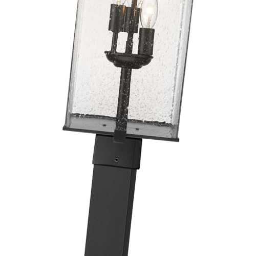 Z-Lite 592PHBS-536P-BK Sana Outdoor Post Light, 3-Light, 180 Total Watts Black