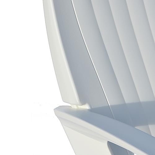Semco Rockaway Heavy-Duty Outdoor Rocking Chair White (4 Pack)