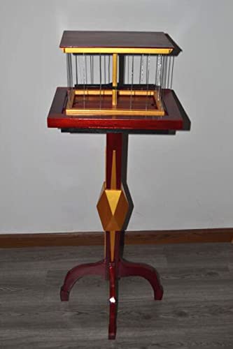 SUMAG Deluxe Floating Fly Table with Appearing Bird Cage for Magic Tricks