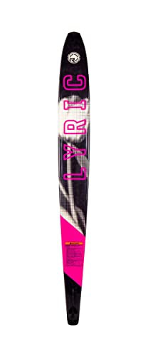Radar Water Ski 67" - Women's Graphite Lyric - Carbon / Black / Rhodamine