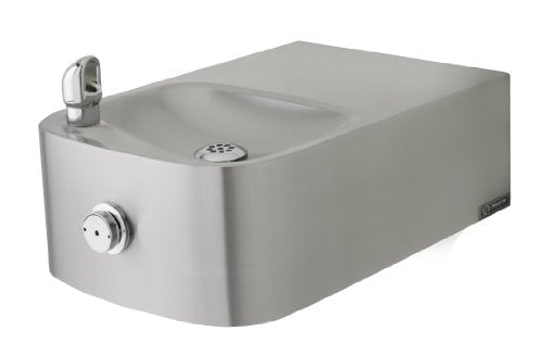 Haws Wall Mounted Drinking Fountain 14 Gauge Stainless Steel Satin Finish