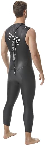 TYR Men's Hurricane Wetsuit Cat 1 Sleeveless Black