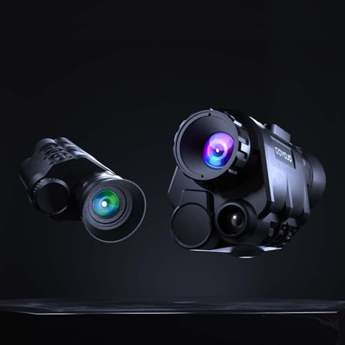 GOYOJO NVG Night Vision Goggles Helmet Mounted 2K Black