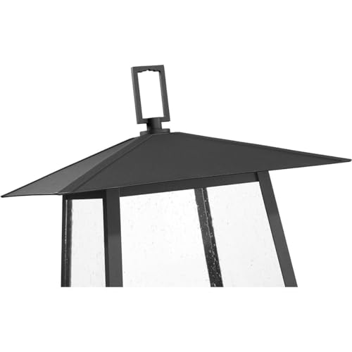 Z-Lite Rainer 4 Light 98" Tall Post Light Black