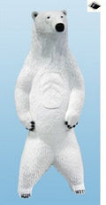 Rinehart Targets 343 Polar Bear Self Healing Archery Hunting Target Multicolor