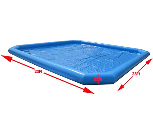 WYDDDARY Inflatable Pool Blue