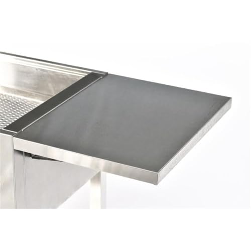 IG Charcoal BBQ IG693247 Stainless Steel Barbeque Grill Silver