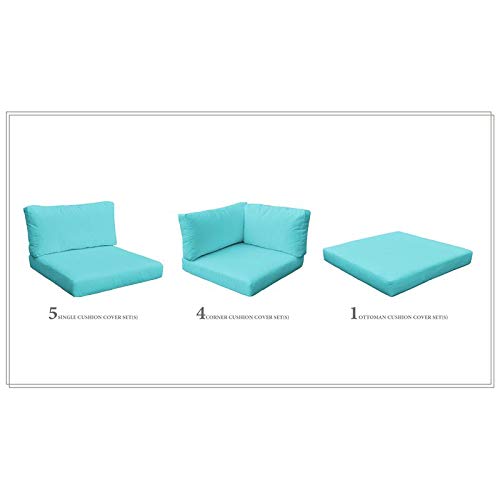 TK Classics Cushion Set for MONTEREY-12a Aruba