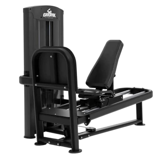 Gronk Fitness Commercial Seated Leg Press Black