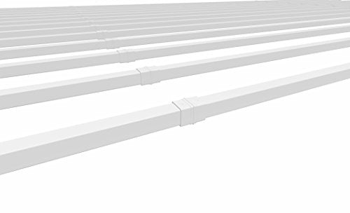 Vita 12x24 Foot Additional Shade Kit for White Vinyl Pergola
