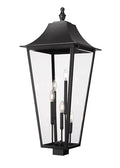 Z-Lite Gannon 5 Light Outdoor Post Mount Fixture Black