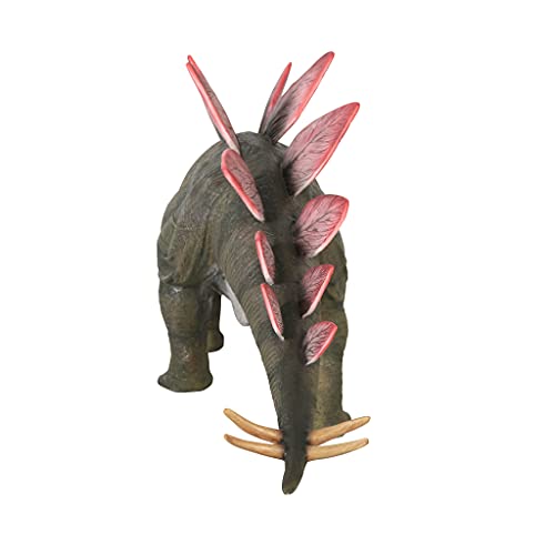 Design Toscano Stegosaurus Scaled Dinosaur Statue Full Color