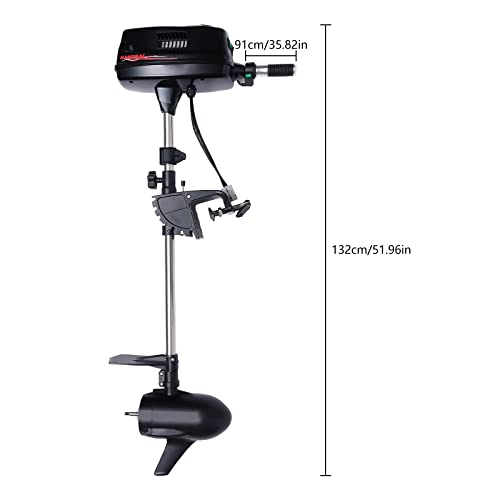 Sootvp HANGKAI 10HP Electric Trolling Motor Black