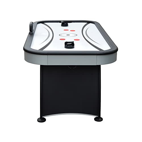 Hathaway Silverstreak Air Hockey Game Table Black