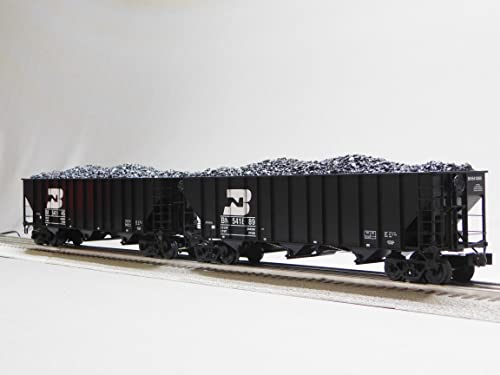 Lionel Burlington Northern 100 TON Hopper 2 Pack O Gauge Black
