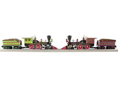 Lionel Great Locomotive Chase Deluxe LionChief Bluetooth 5.0 O Gauge Set Multi