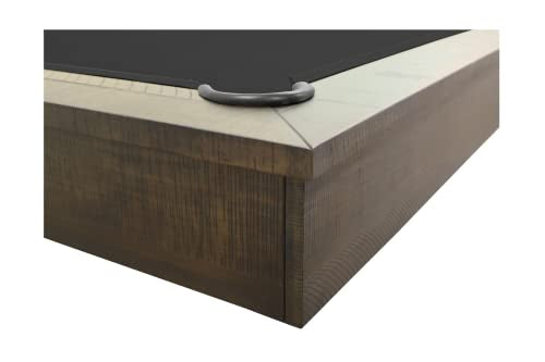 Empire USA Plank & Hide - Crusader Billiard Pool Table Cappuccino