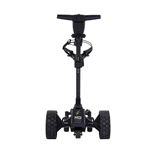 PlayBetter MGI Zip Navigator AT 2024 Electric Golf Cart Bundle Black