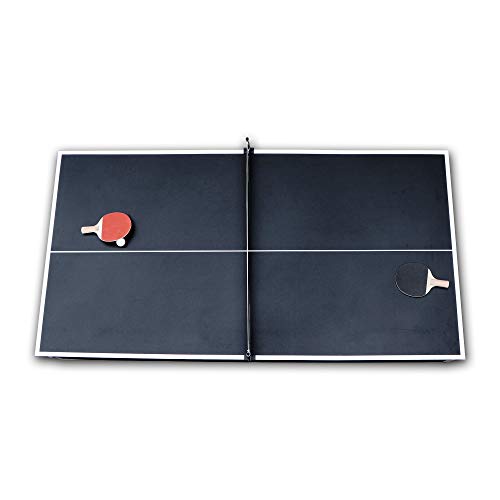 Hathaway Spartan 6-ft Pool Table with Table Tennis Top Black