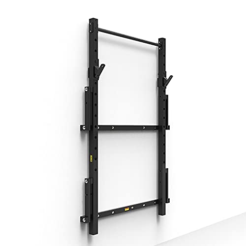 EAS1SOOPE Foldable Power Rack Wall Mounted Squat Rack