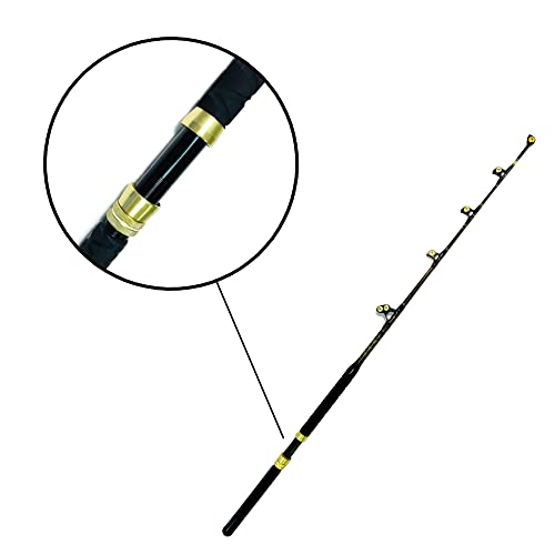 EAT MY TACKLE 80 Wide 2 Speed Fishing Reels on Blue Marlin Tournament Rods (4 Pack)