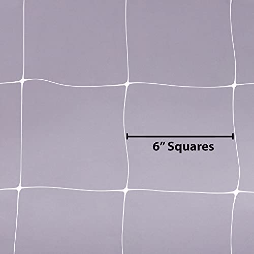 Grower's Edge Commercial Grade Trellis Netting Bulk Roll 6.5 ft x 3280 ft White