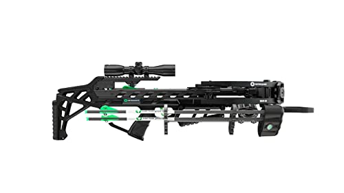 CenterPoint Archery C0006 Wrath 430 Crossbow with Silent Crank Black